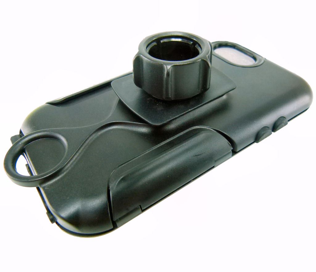 Waterproof Motorcycle M8 Handlebar Top Clamp Compact Tough Case Mount for iPhone SE 2 (2020) (sku 53588) - BuyBits Ltd UK