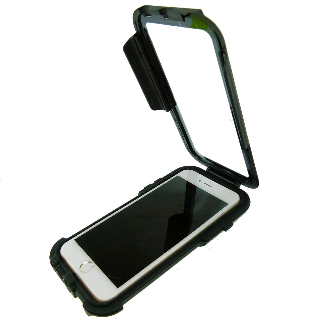 Waterproof Motorcycle M8 Handlebar Top Clamp Compact Tough Case Mount for iPhone 7 PLUS (sku 36692)