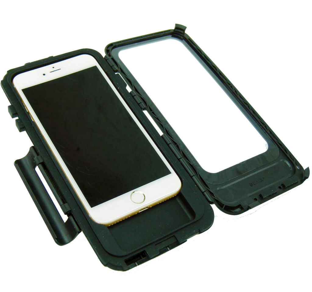 IPX5 Waterproof Motorcycle M8 Handlebar Top Clamp Tough Case Mount for iPhone 7 PLUS (sku 36694)