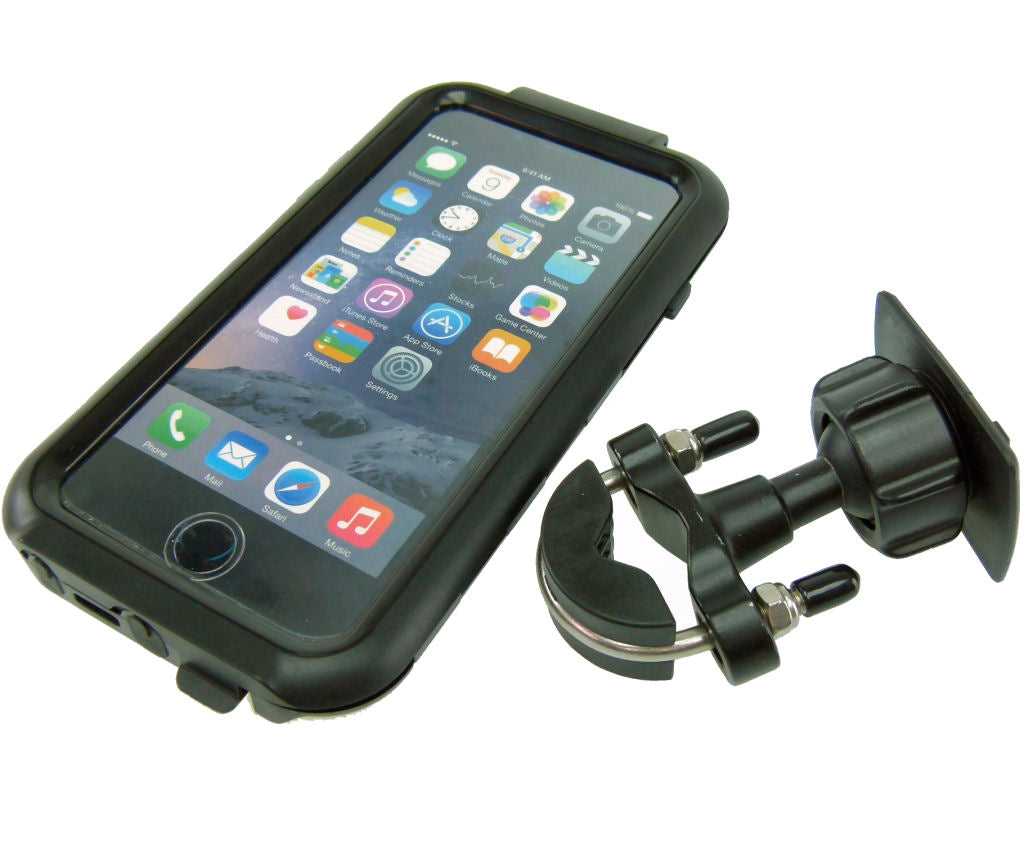 Waterproof Compact Tough Case Metal U-Bolt Motorcycle Bike Mount for iPhone 7 PLUS (5.5&quot;) (sku 36698)