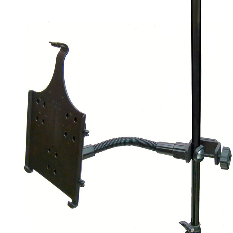 12" Flexi Arm Form Fit Music - Mic Stand Clamp Mount for iPad Pro 12.9" (2021) (sku 57684)