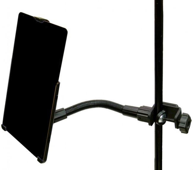 12" Flexi Arm Form Fit Music - Mic Stand Clamp Mount for Amazon Kindle Fire(sku 42898) - BuyBits Ltd UK