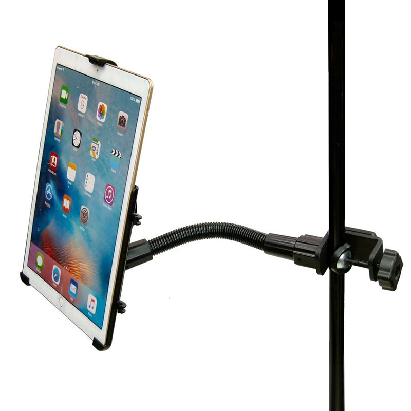 12" Flexi Arm Form Fit Music - Mic Stand Clamp Mount for iPad Pro 12.9" (2021) (sku 57684)