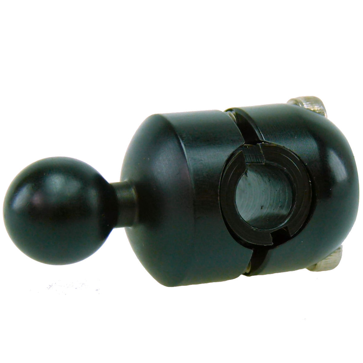 Scooter Bike Mirror Mount Base with 17mm Ball fits Garmin Cradles (sku 36708)