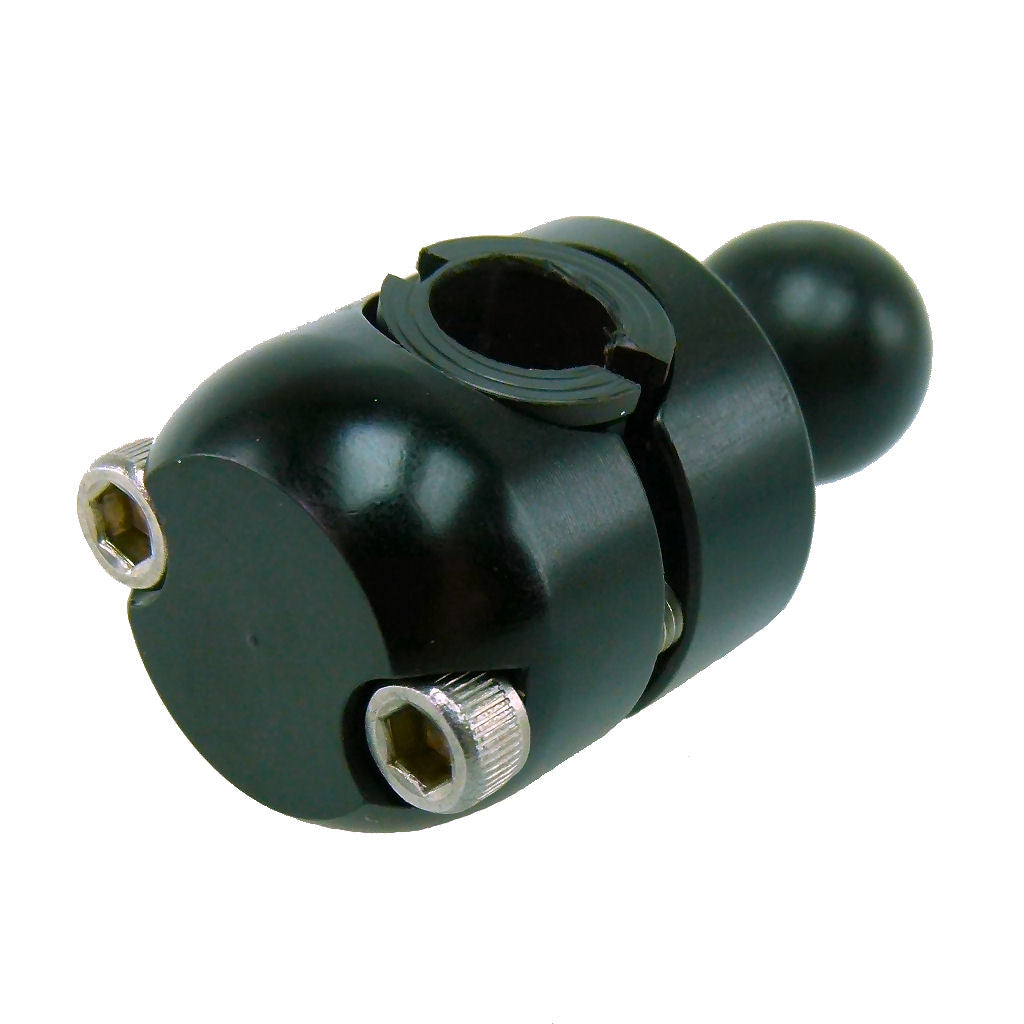 Scooter Bike Mirror Mount Base with 17mm Ball fits Garmin Cradles (sku 36708)