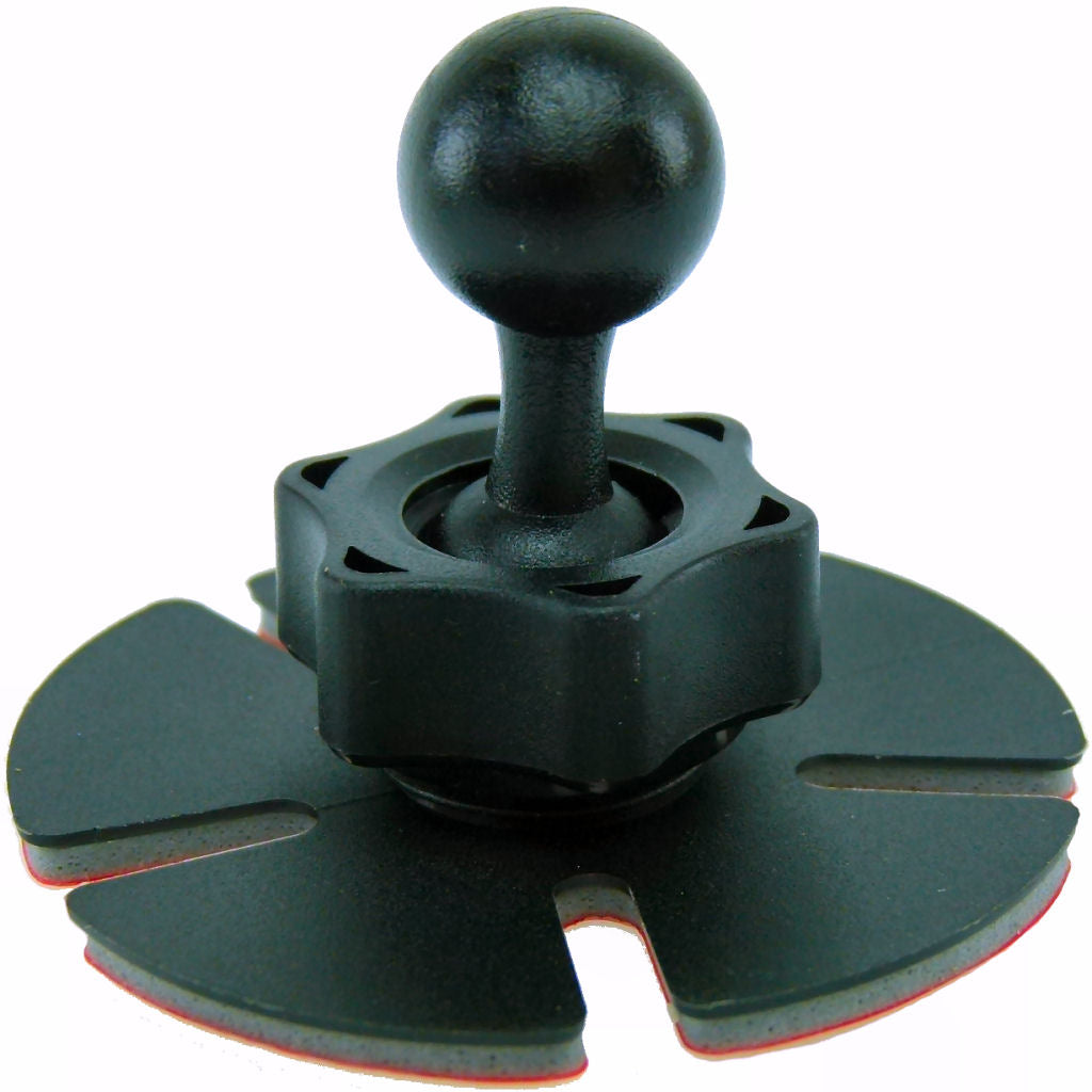 Adhesive Stick On Mount for Garmin Cradles fits Flat &amp; Curved Surfaces Bike Windshields (sku 36737)