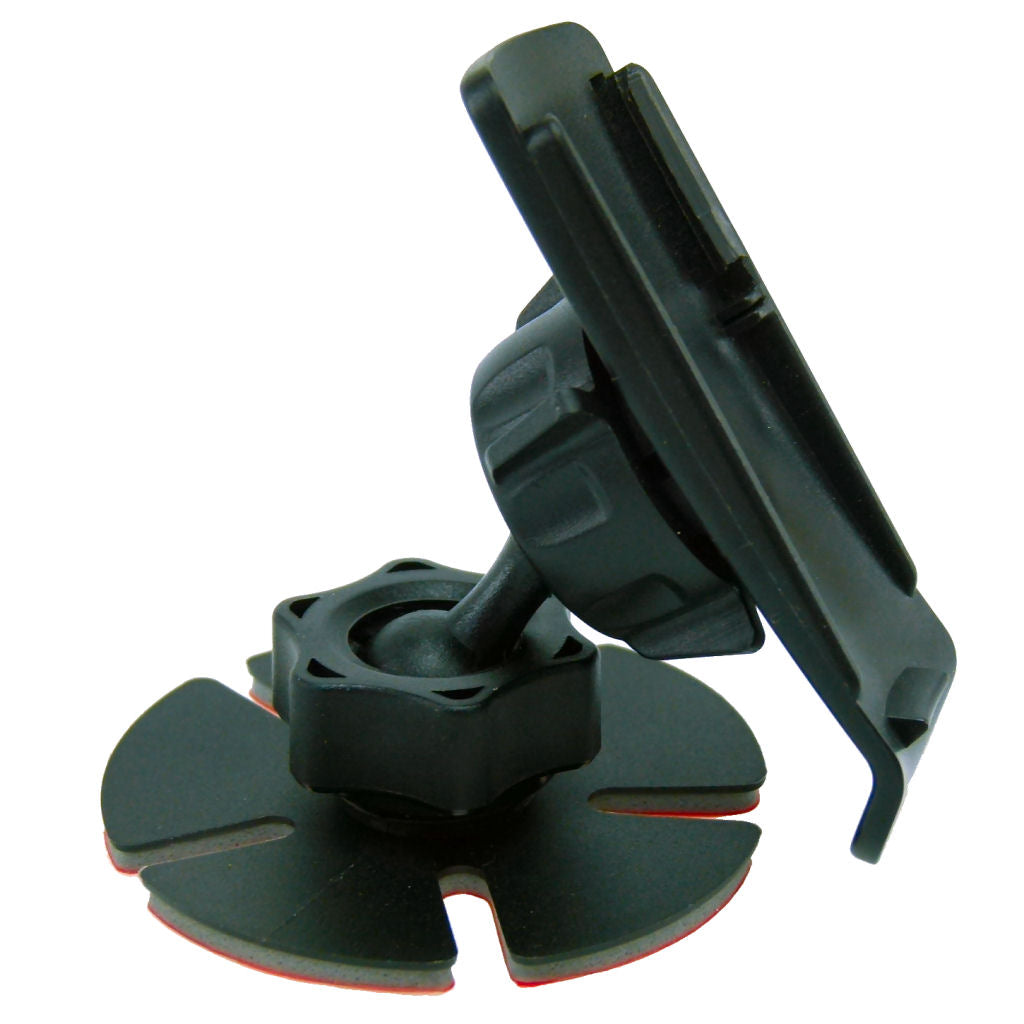 Adhesive Stick On Mount for Garmin Dakota 10 20 fits Flat &amp; Curved Surfaces Bike Windshields (sku 36741)