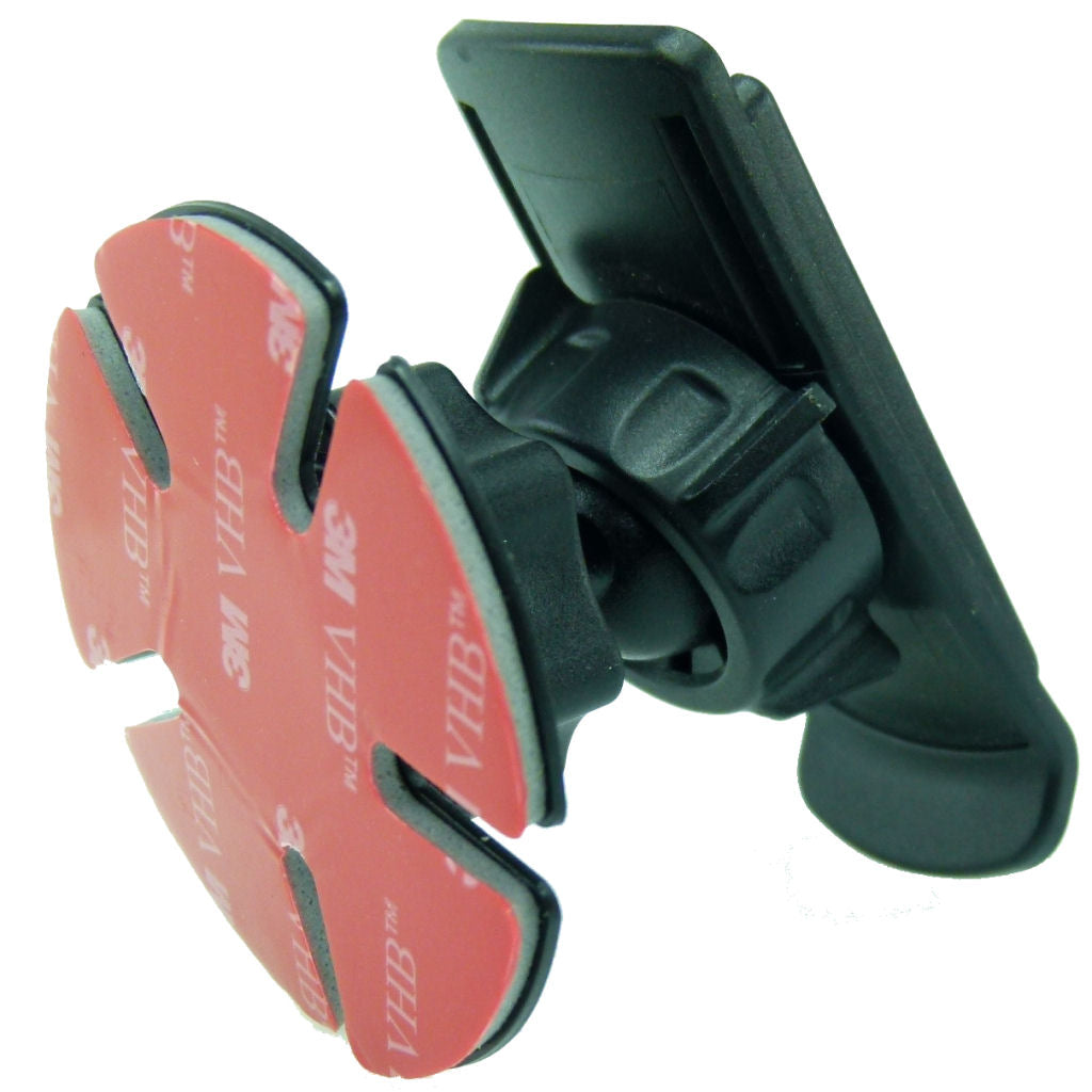 Adhesive Stick On Mount for Garmin Oregon fits Flat &amp; Curved Surfaces Bike Windshields (sku 36745)