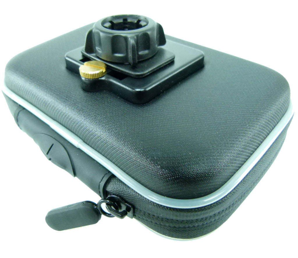 Adhesive Stick On Mount &amp; Waterproof Case for 4.3" Screen SatNav (sku 36748)