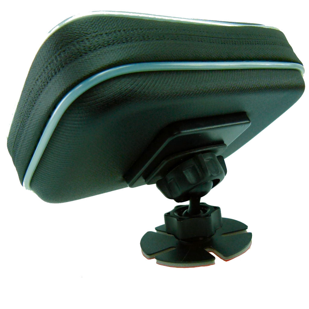 Adhesive Stick On Mount &amp; Waterproof Case for 4.3" Screen SatNav (sku 36748)