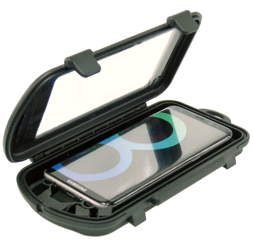 Quick Fix Motorcycle Handlebar Mount &amp; Waterproof Cases for Samsung Galaxy S8 (sku 36864)