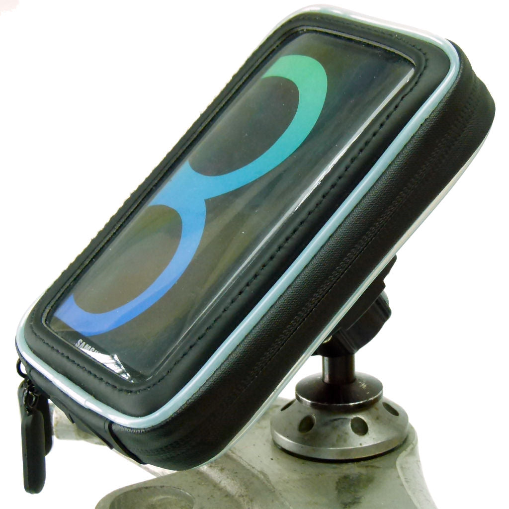Arkon Waterproof Case & 12mm Motorcycle Stem Mount for Samsung Galaxy 8 (sku 36852)