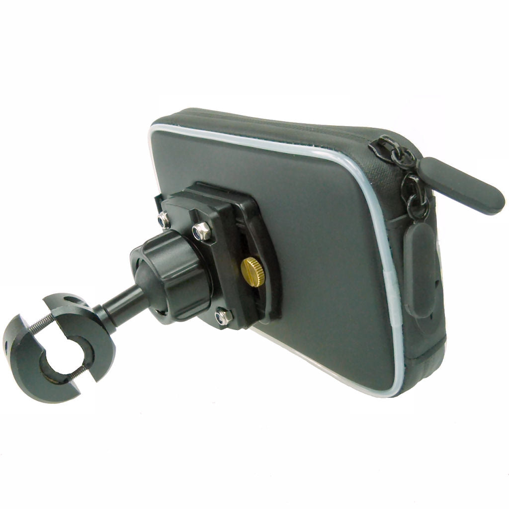 Bike Scooter - Moped Mirror Mount fits Samsung Galaxy S8 (sku 36859)