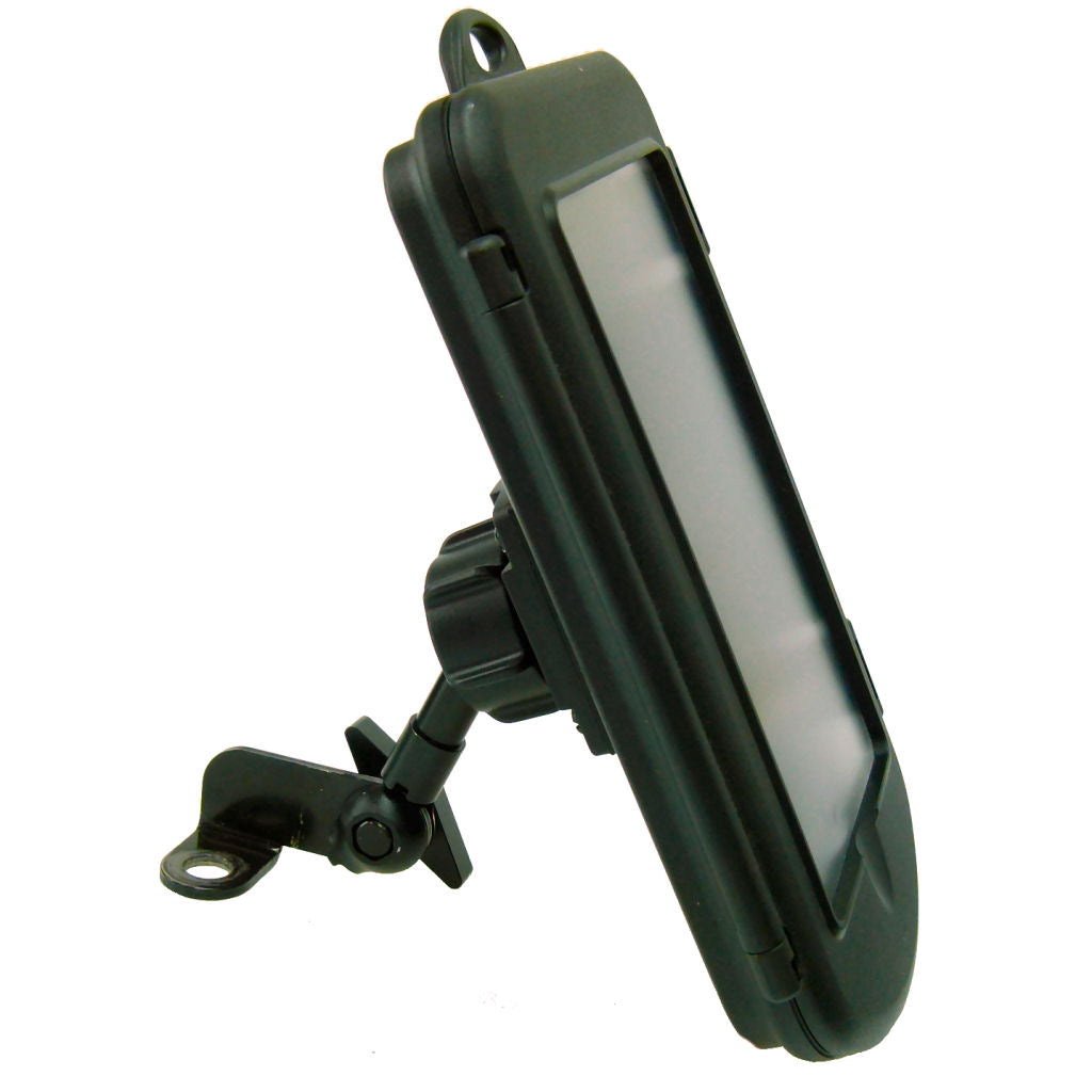 Waterproof M8 - M10 Motorcycle Mirror Mount for Samsung Galaxy S8+ S8 Plus (sku 36858)