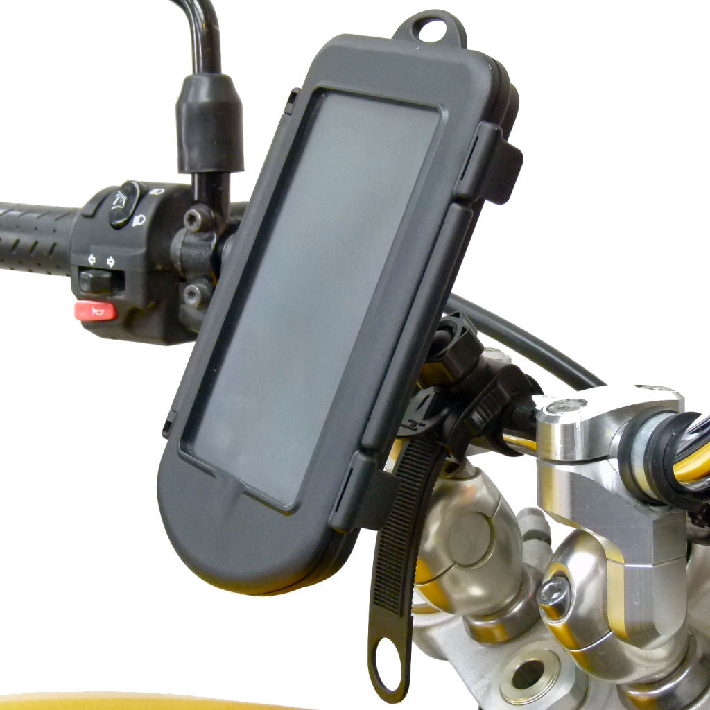 Motorcycle Locking Strap Mount &amp; Waterproof Cases for Samsung Galaxy S8+ (sku 36868)