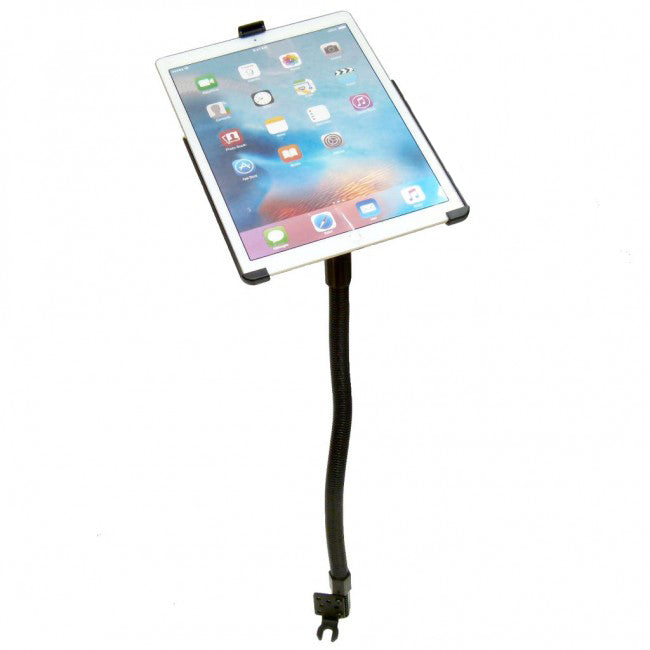 Dedicated 18inch Flexible Vehicle Floor - Seat Track Mount Bracket Apple iPad (sku 43809)