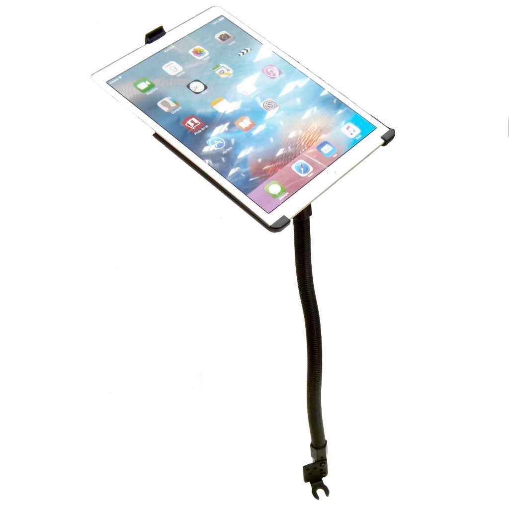 Dedicated 22" Flexible Vehicle Floor - Seat Track Mount Bracket Apple iPad Pro 11" (2020) (sku 53956) - BuyBits Ltd UK