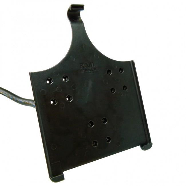 Dedicated 22inch Flexible Vehicle Floor - Seat Track Mount Bracket Apple iPad Mini 2019 (sku 50535) - BuyBits Ltd UK