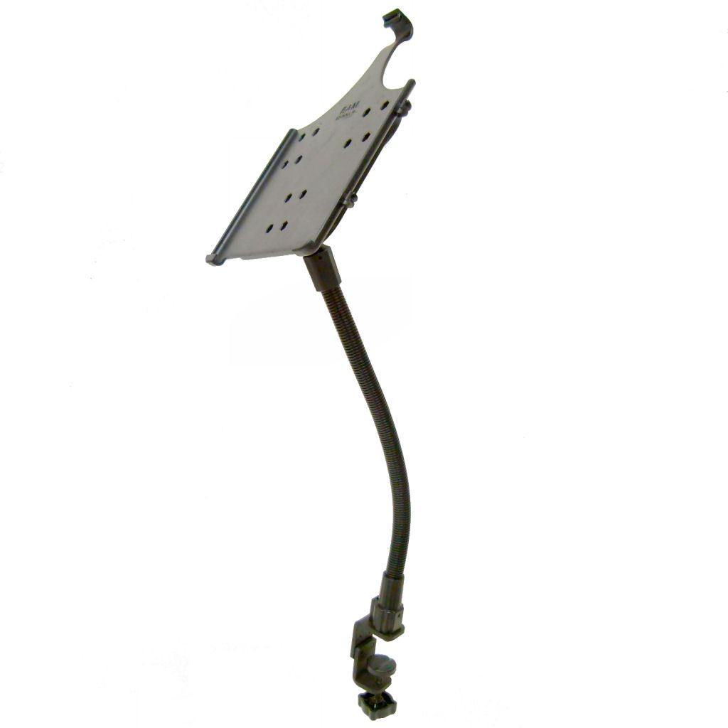 Dedicated Heavy-Duty 22" Gooseneck Tablet Table Clamp Mount for Apple iPad Pro 11" (2018) (sku 46694) - BuyBits Ltd UK
