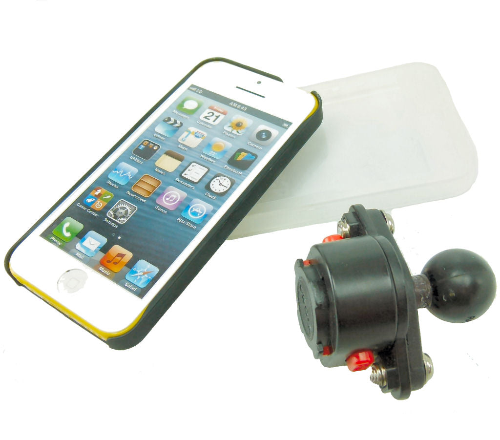 TiGRA RainGuard MountCase with 25mm Ball for Apple iPhone 5C (sku 39034)
