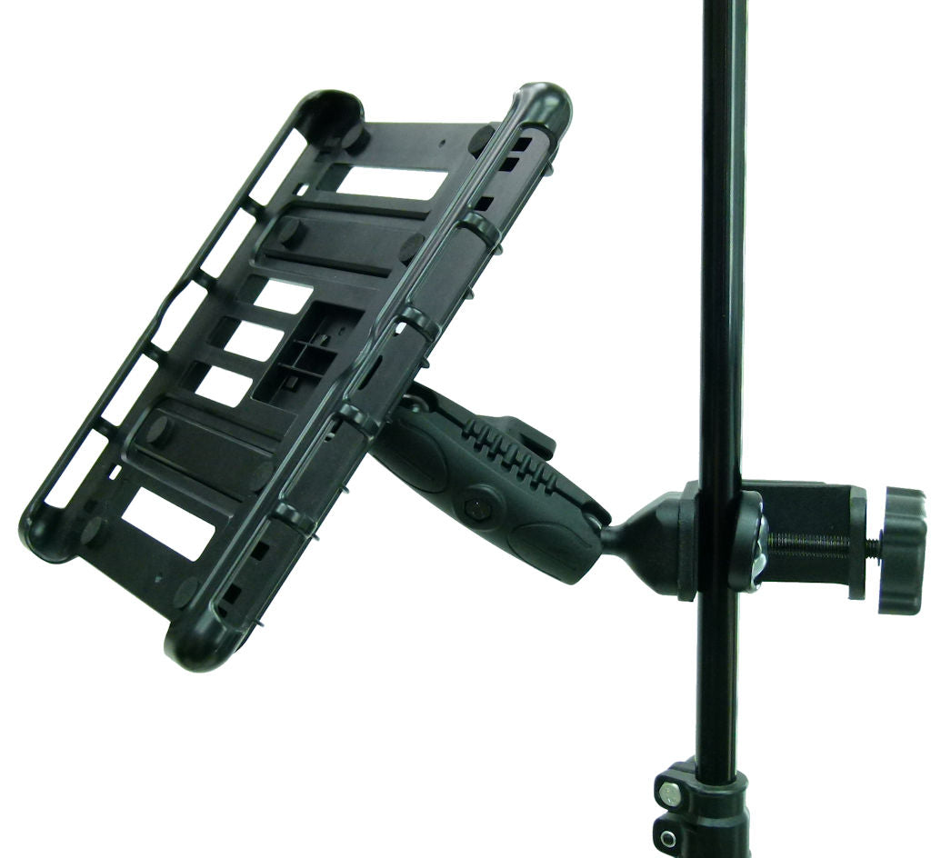 BuyBits Music - Microphone Stand Tablet Clamp Mount Holder for iPad 2 (sku 33141)