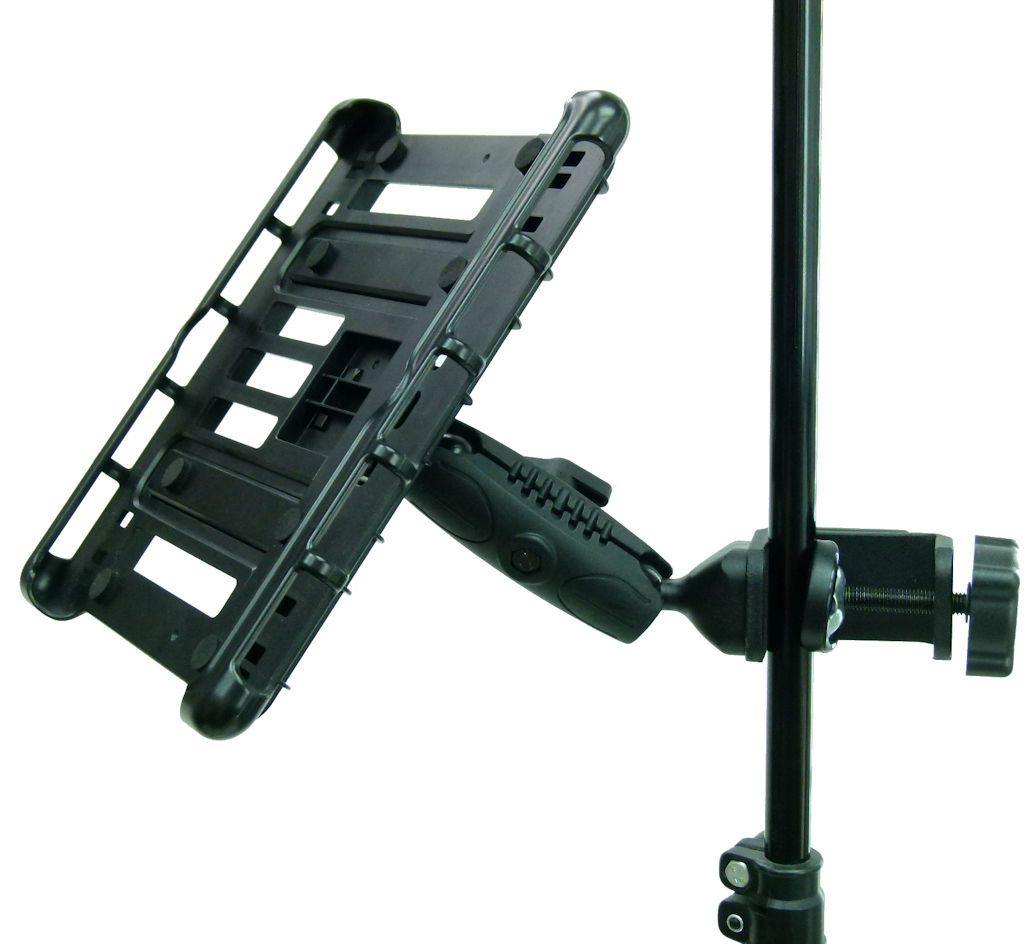 BuyBits Music - Microphone Stand Tablet Clamp Mount Holder for iPad Air 4 (2020) (sku 56212) - BuyBits Ltd UK