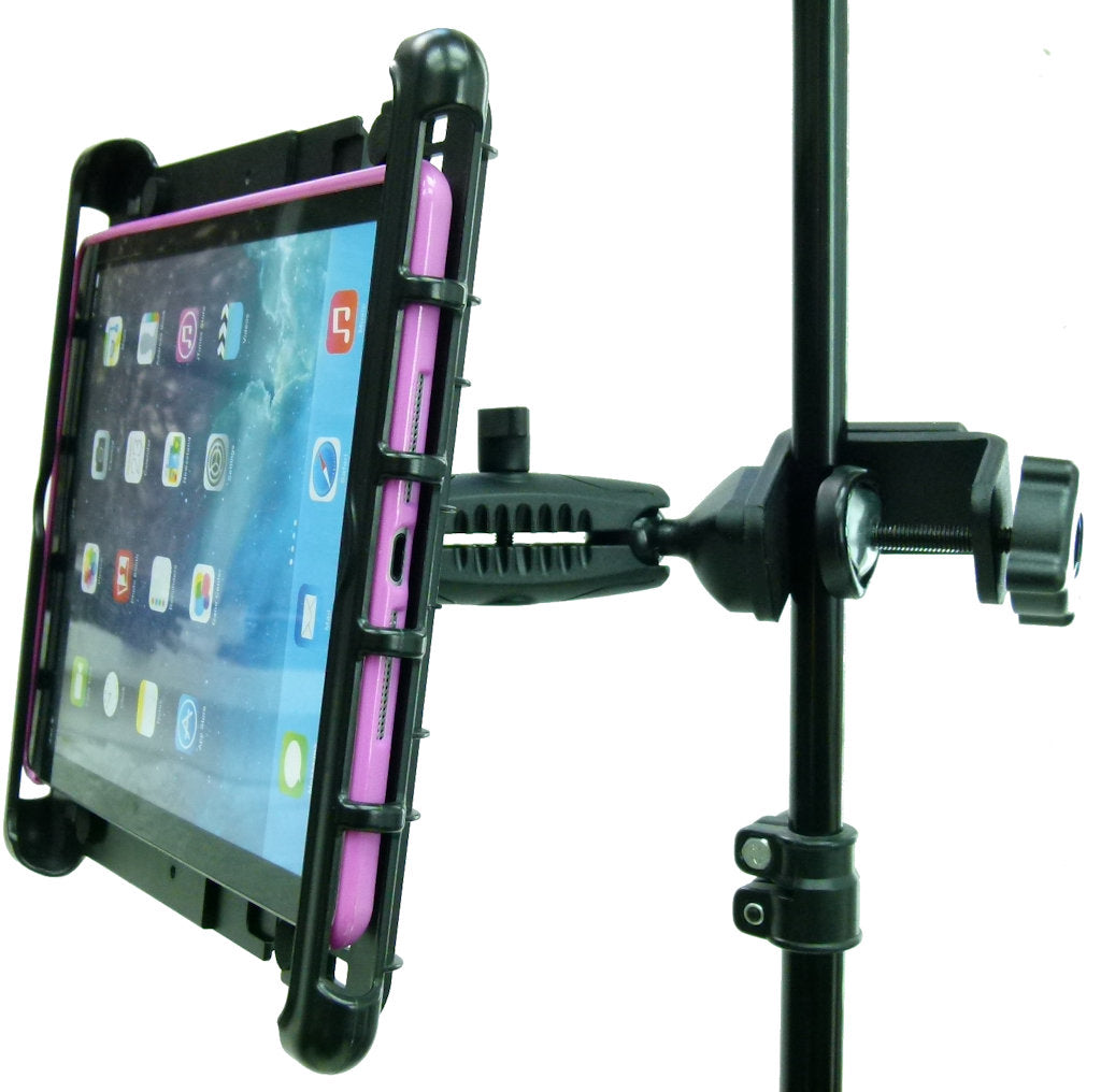 BuyBits Music - Microphone Stand Tablet Clamp Mount Holder for iPad Air (sku 33138)