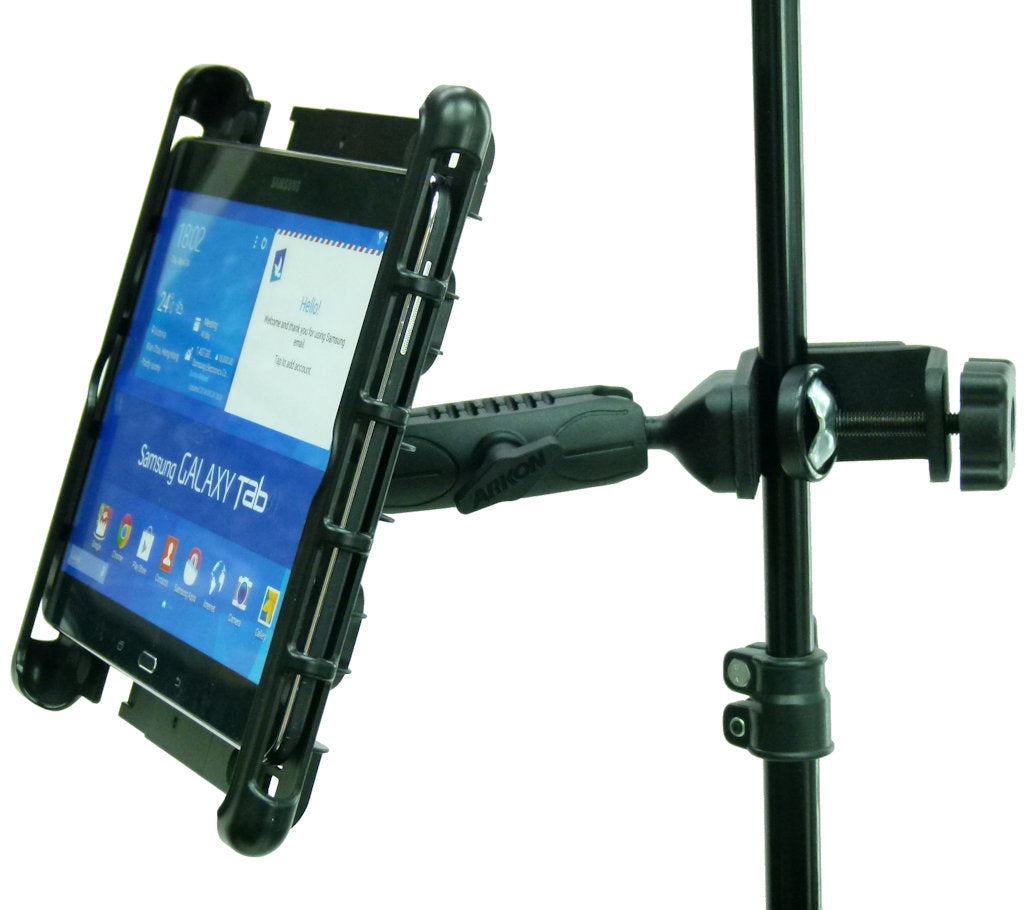 BuyBits Music - Microphone Stand Tablet Clamp Mount Holder for Galaxy TAB S2 (sku 33155)
