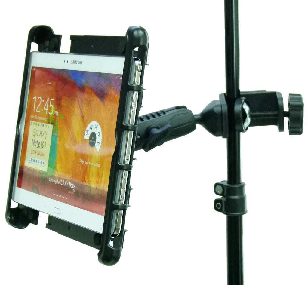 BuyBits Music - Microphone Stand Tablet Clamp Mount Holder for Galaxy Note 10.1 (sku 33152)
