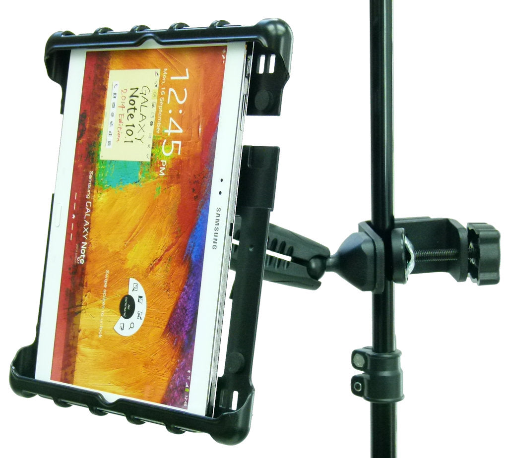 BuyBits Music - Microphone Stand Tablet Clamp Mount Holder for Galaxy Note 10.1 (sku 33152)