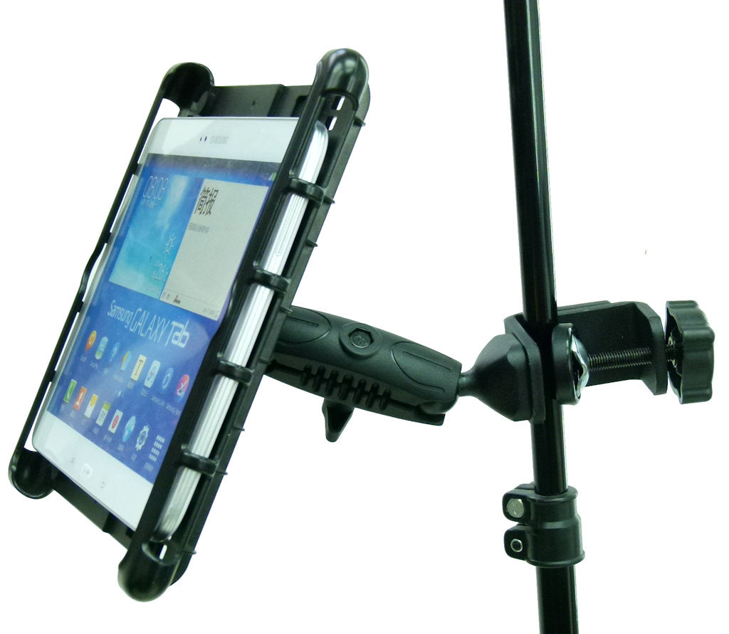 BuyBits Music - Microphone Stand Tablet Clamp Mount Holder for Galaxy Tab 4 (sku 33151)