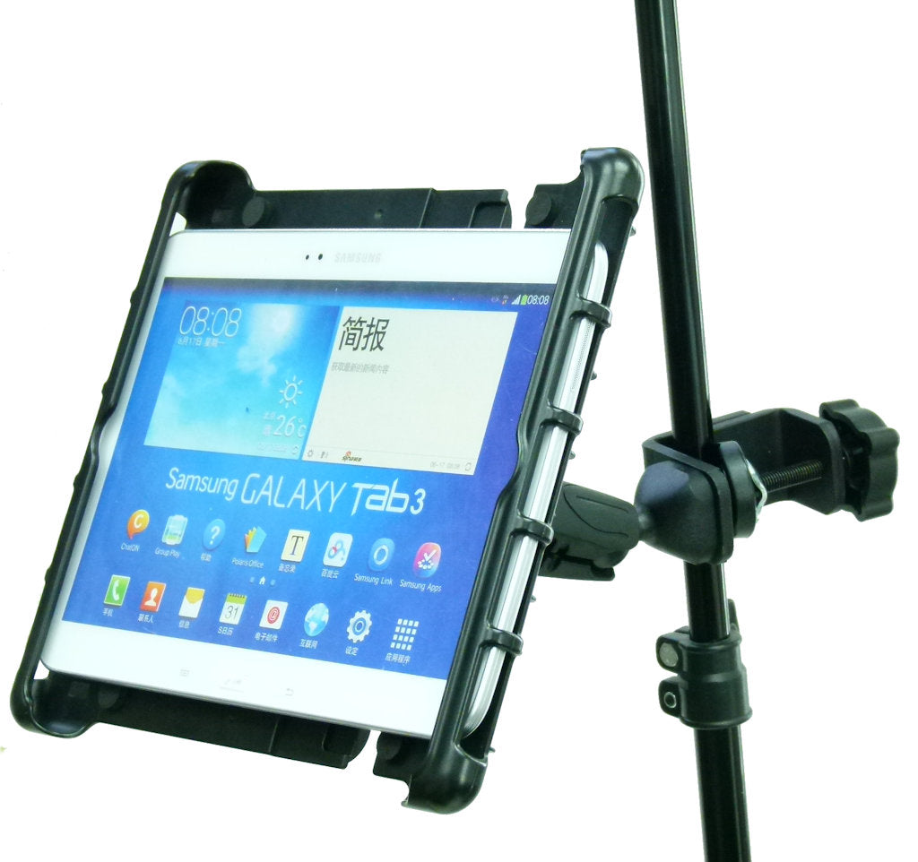 BuyBits Music - Microphone Stand Tablet Clamp Mount Holder for Galaxy Tab 3 (sku 33150)