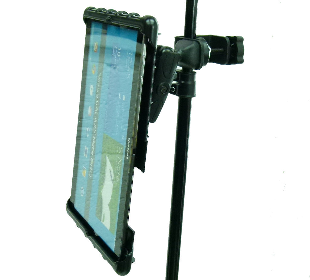 BuyBits Music - Microphone Stand Tablet Clamp Mount Holder for Galaxy Note 10.1 (sku 33147)
