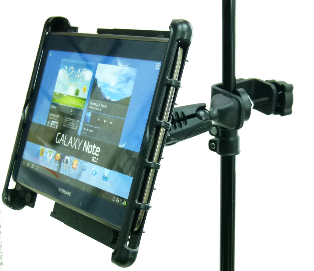 BuyBits Music - Microphone Stand Tablet Clamp Mount Holder for Galaxy Note 10.1 (sku 33147)
