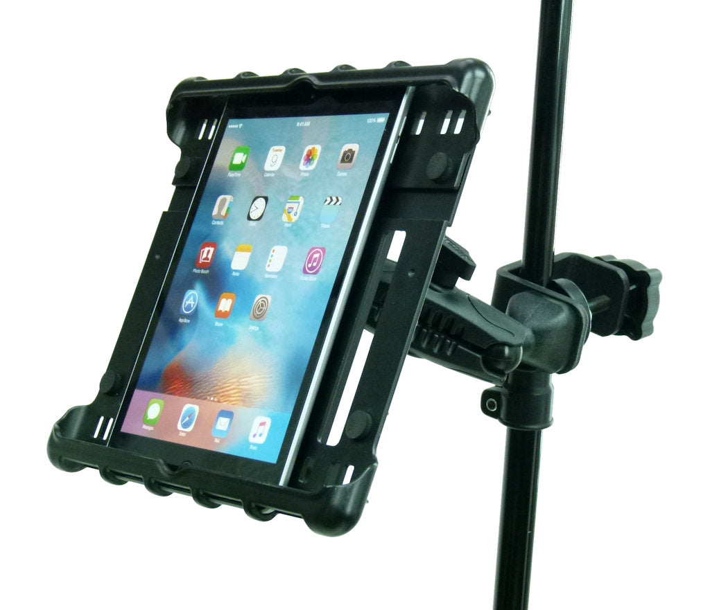 BuyBits Music - Microphone Stand Tablet Clamp Mount Holder for iPad 2 Mini (sku 33145)