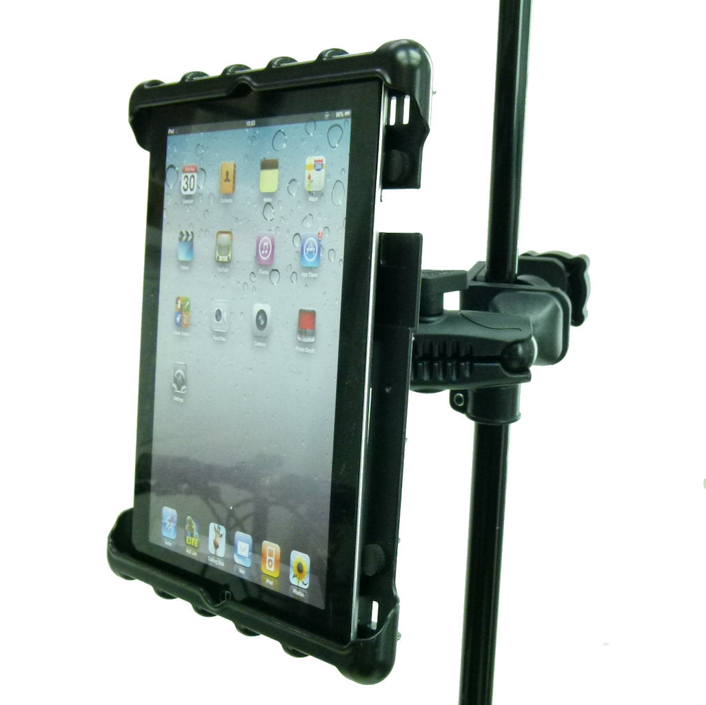BuyBits Music - Microphone Stand Tablet Clamp Mount Holder for iPad 2 (sku 33141)
