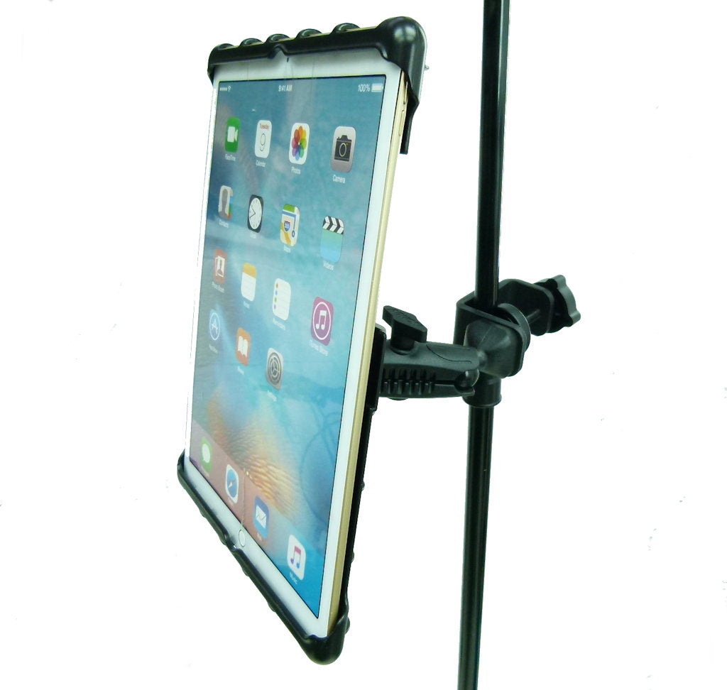 BuyBits Music - Microphone Stand Tablet Clamp Mount Holder for iPad Pro 12.9" (sku 33135)
