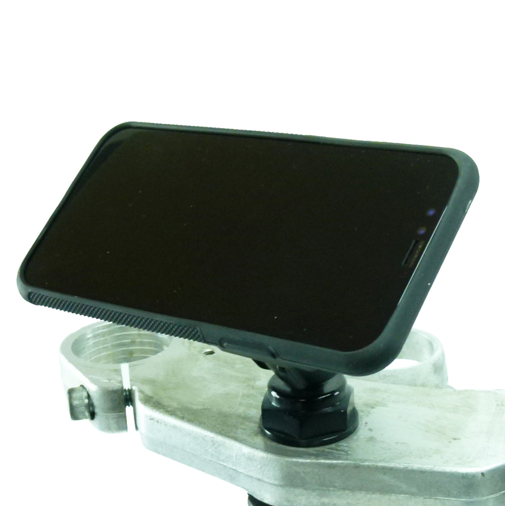 Yoke 10 Motorcycle Nut Mount &amp; TiGRA MountCase 2 Holder for Apple iPhone X (sku 37387)