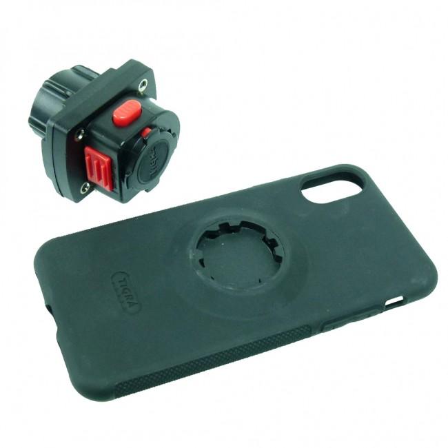 Yoke 60 Motorcycle Nut Mount &amp; TiGRA MountCase 2 Holder for Samsung Galaxy S7 (sku 46544) - BuyBits Ltd UK