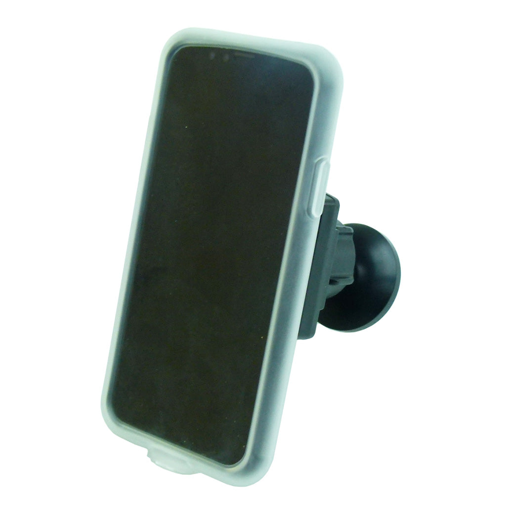 Tigra iPhone 6S PLUS (5.5") Motorbike Headstock Screw Stem Mount BMW K1200-1300 R S &amp; RS (sku 41036)