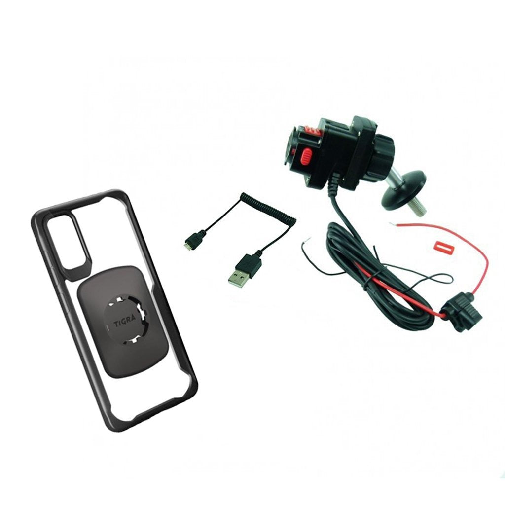 Hardwire-Direct to battery charger for BMW K1600GT - GTL & TiGRA MountCase for Samsung Galaxy S20 (sku 54442) - BuyBits Ltd UK