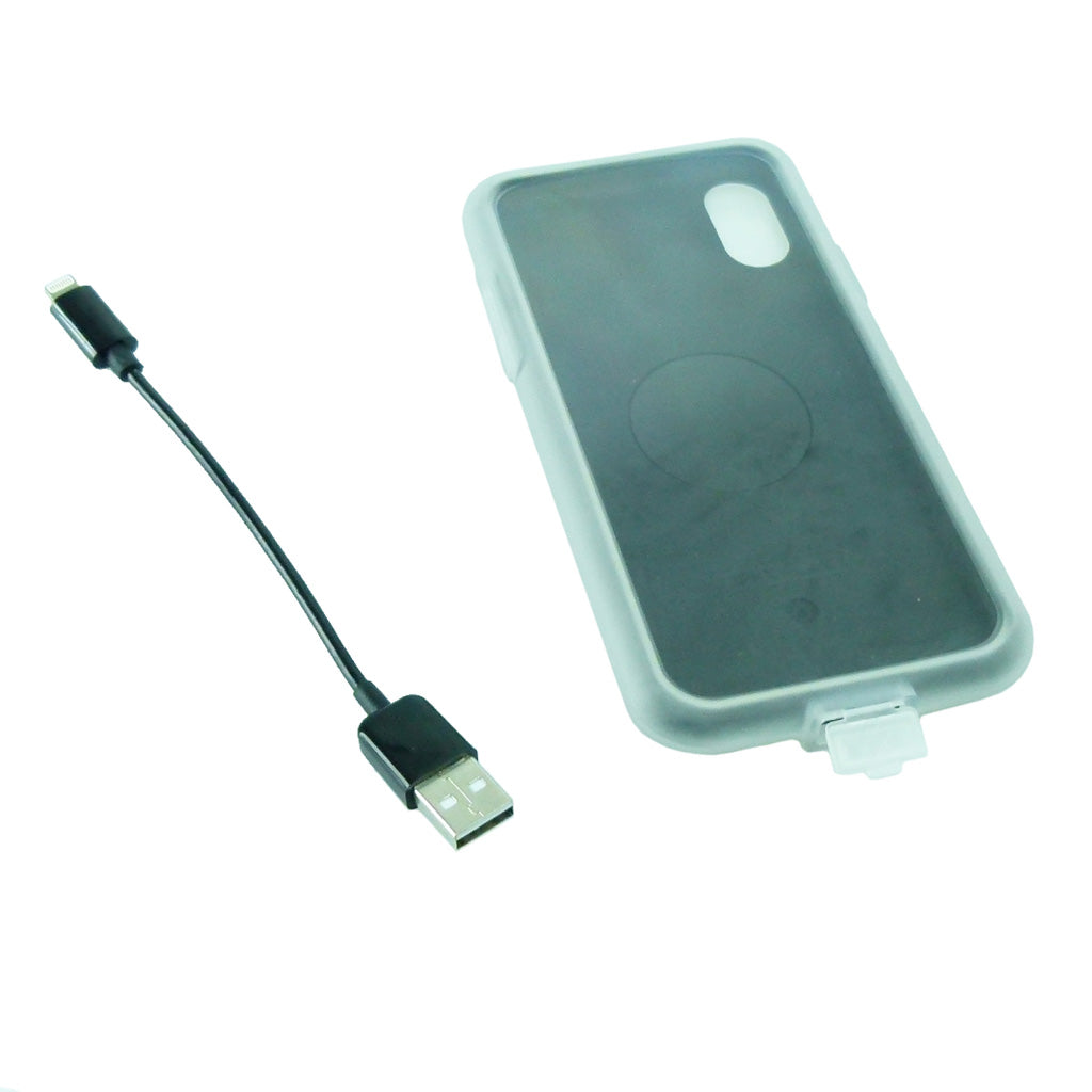 17.5mm - 20.5mm Central Fork Stem TiGRA MountCase 2 for iPhone X Hardwire-Direct to battery charger (sku 41048)