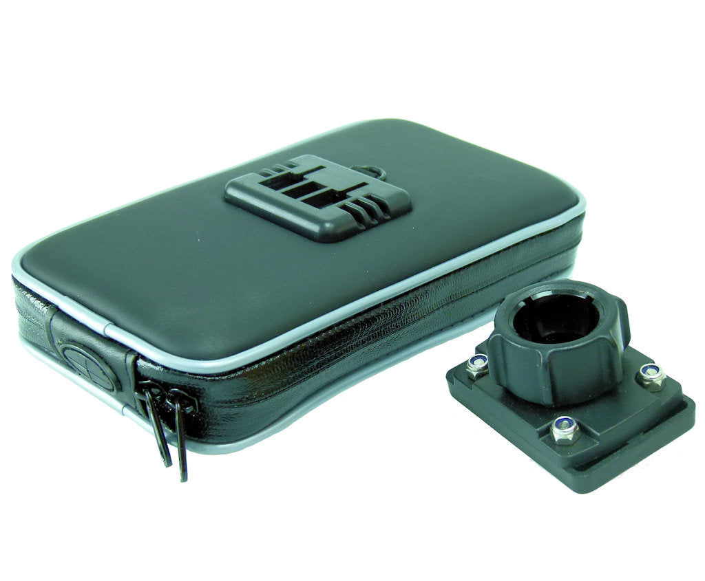 M8 - M10 Motorcycle Mirror Mount &amp; Case for Samsung Galaxy S9 PLUS (sku 41277)