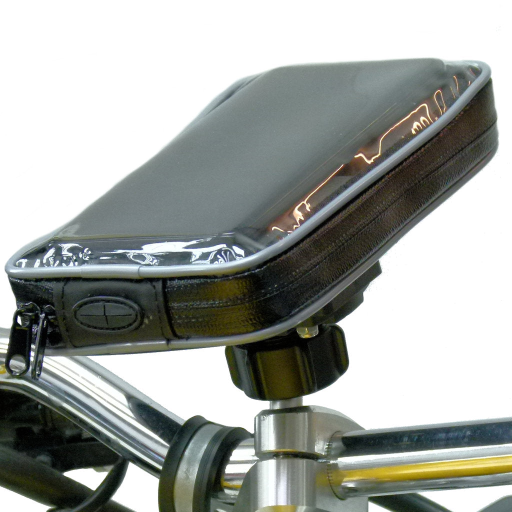 Waterproof M8 Motorcycle Handlebar Clamp Mount fits Samsung Galaxy S9 PLUS (sku 41168)