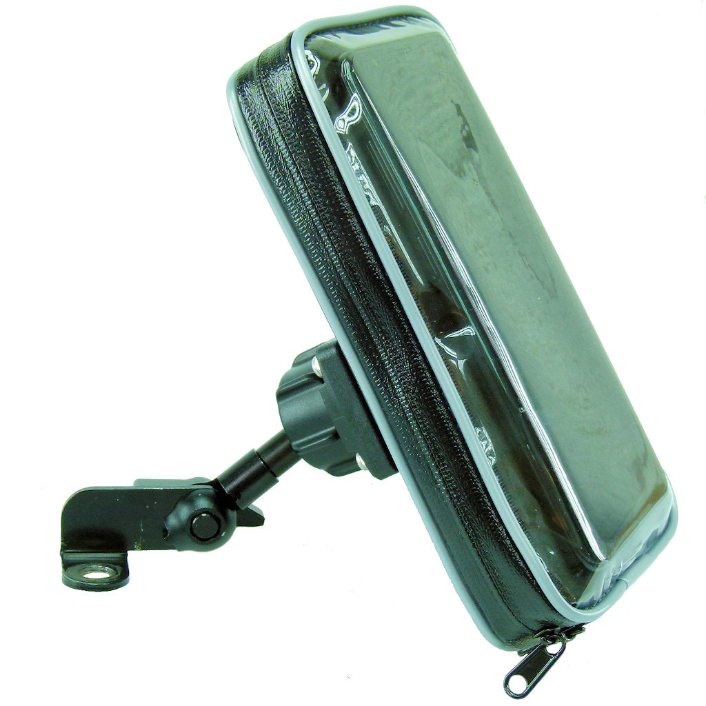 M8 - M10 Motorcycle Mirror Mount &amp; Case for Samsung Galaxy S9 PLUS (sku 41277)