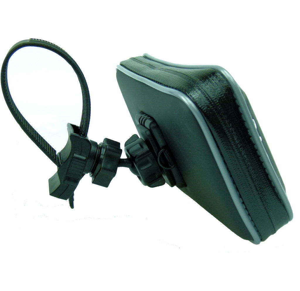 Weather Resistant Locking Strap Motorcycle Bike Handlebar Mount for Samsung Galaxy S9 PLUS (sku 41278)