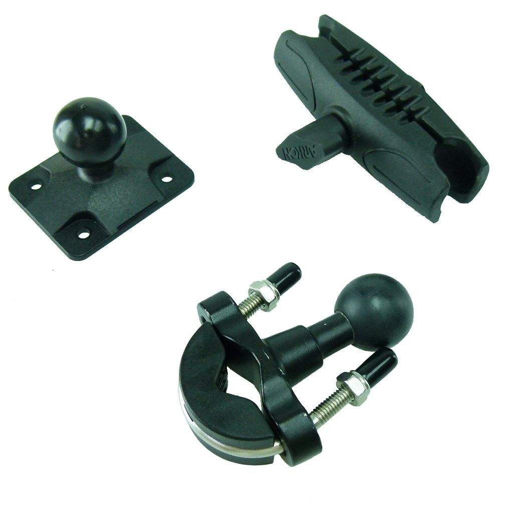 BuyBits Original Extended Bike Handlebar U Bolt Base with AMPS Plate for TomTom Rider 500 - 550 (sku 54909) - BuyBits Ltd UK