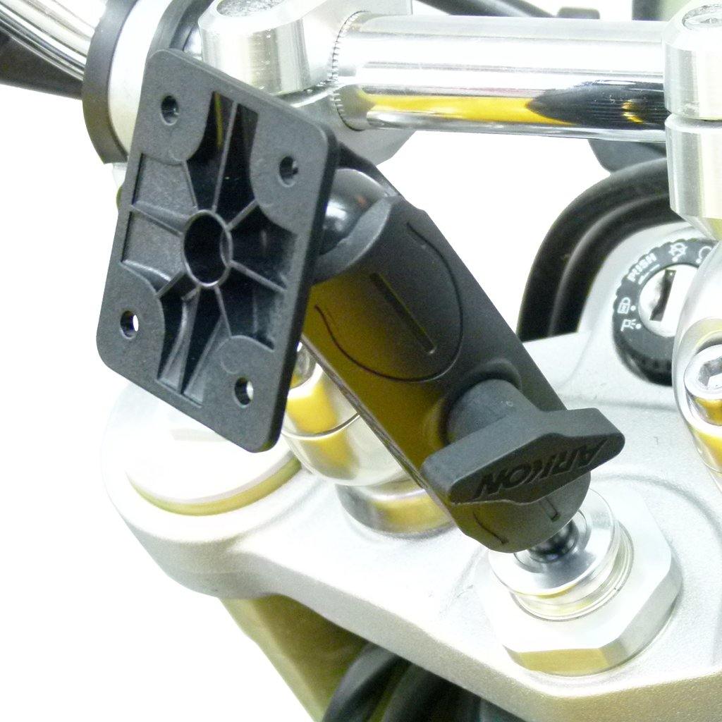 20.5-24.5mm Extended Motorcycle Fork Stem Mount Dock for Garmin Zumo XT (sku 56186) - BuyBits Ltd UK