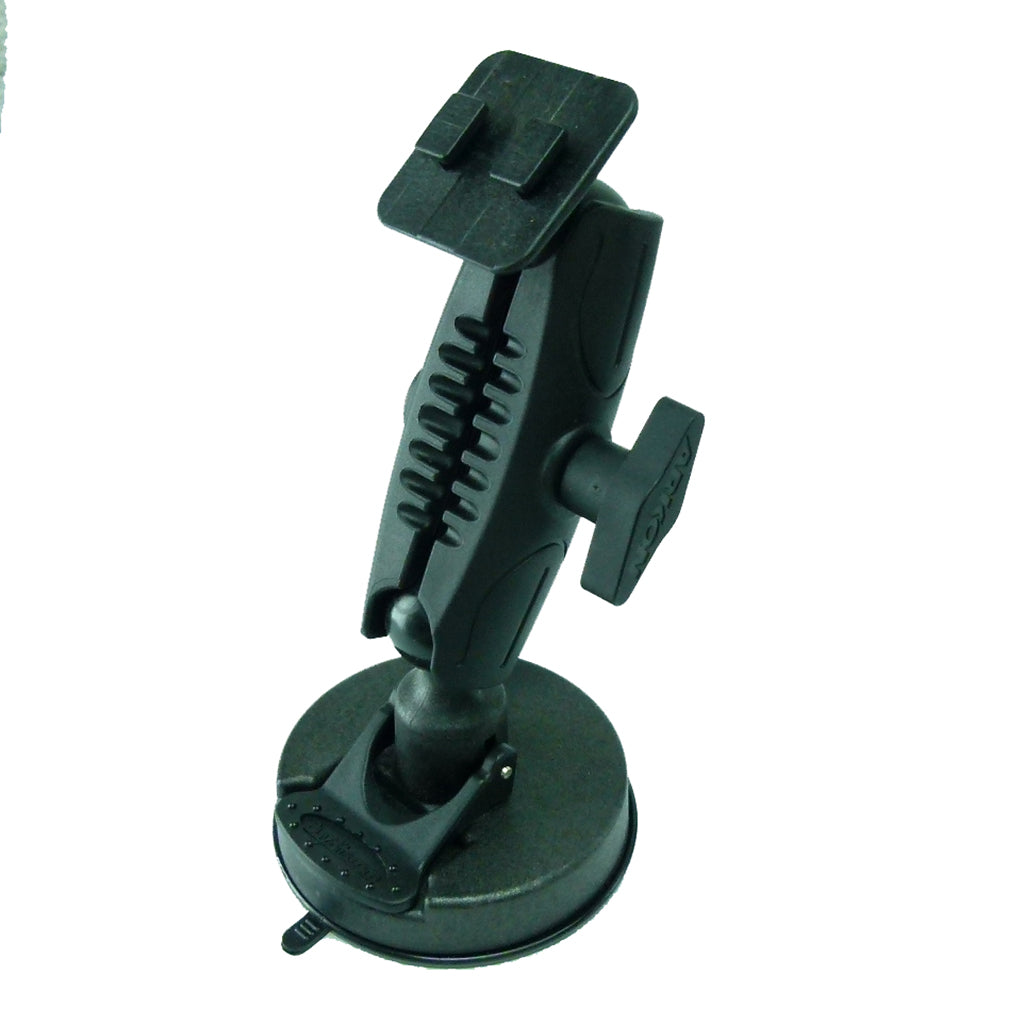 BuyBits Original Suction Base, Dual Socket to 2 Prong Adapter Bundle suitable for Arkon (sku 20201)
