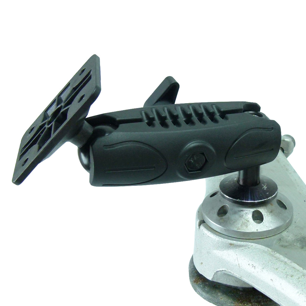 Extended 12mm Hexagon Stem Mount for Honda Blackbird &amp; Kawasaki Motorcycles with AMPS Adapter for TomTom Rider 410 (sku 34710)